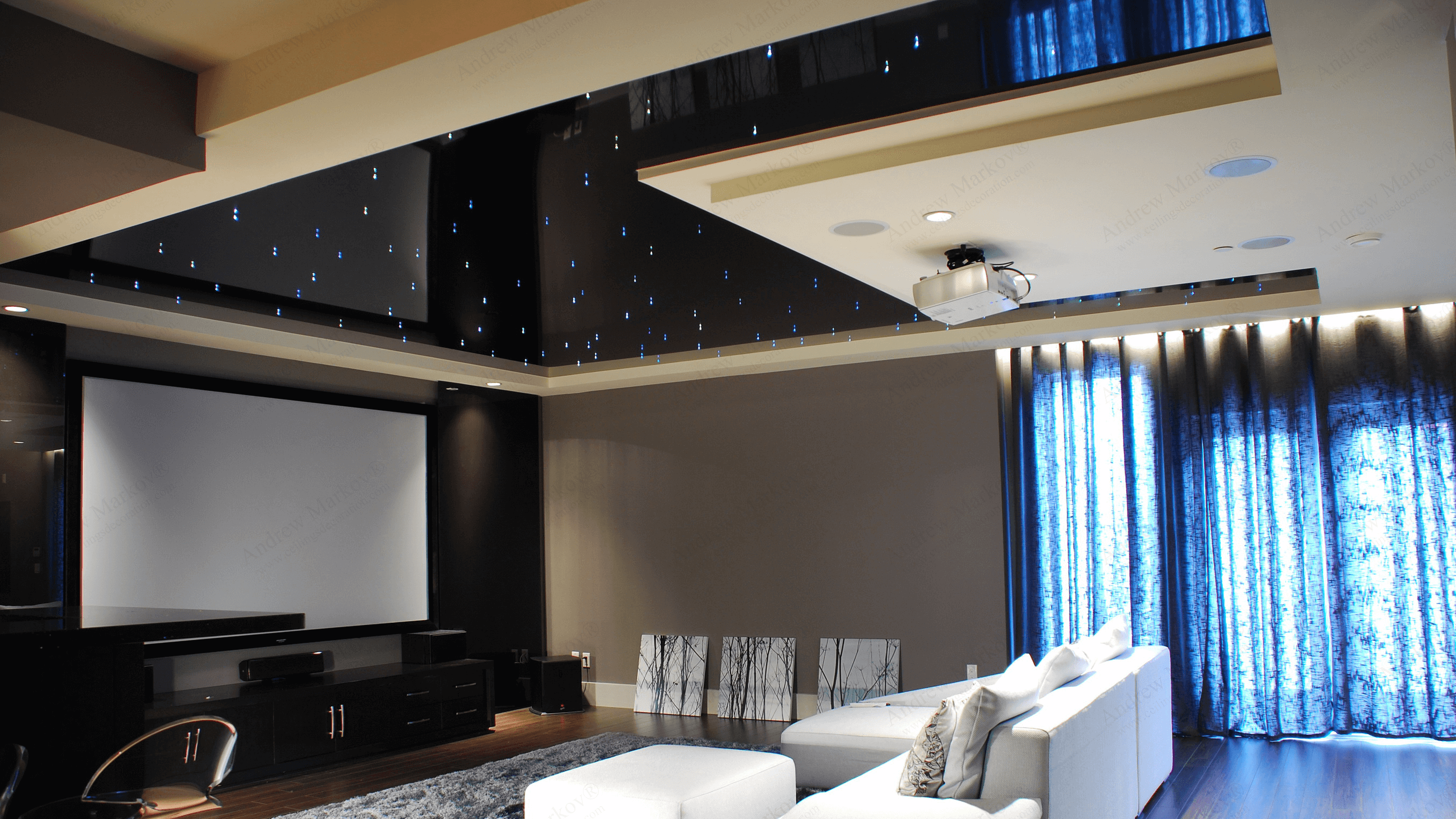 Потолки в гостиную Потолки в гостиную